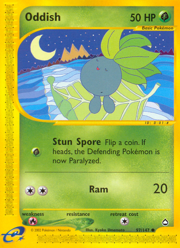 Oddish - Pokémon TCG Card