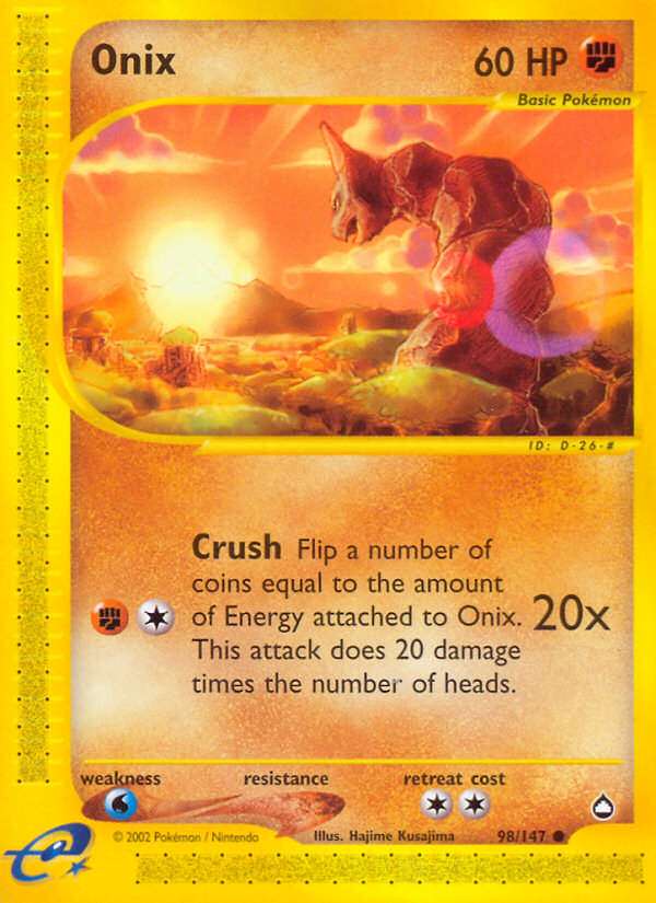 Onix - Pokémon TCG Card