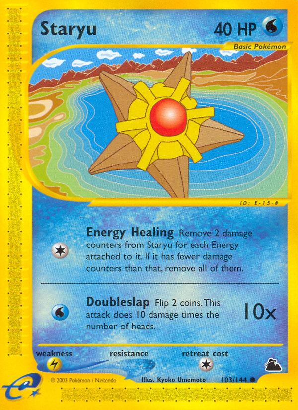 Staryu - Pokémon TCG Card