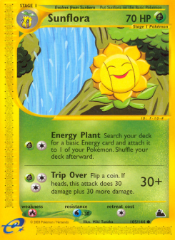 Sunflora - pokemon TCG Card