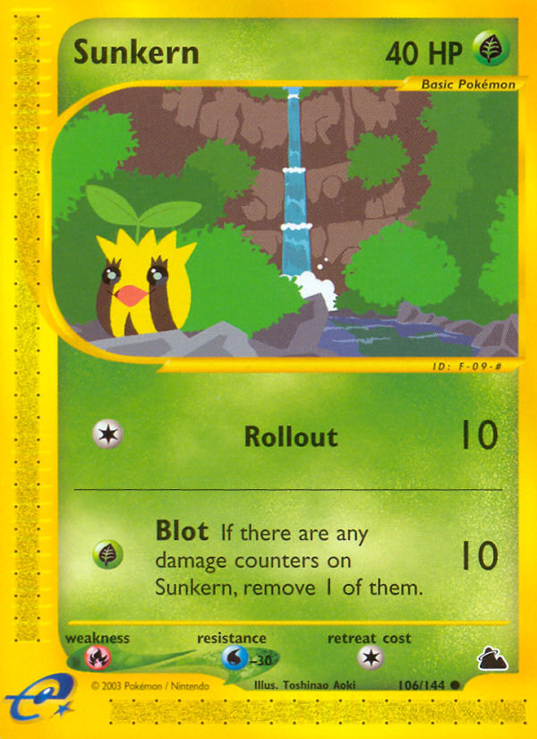 Sunkern - Pokémon TCG Card