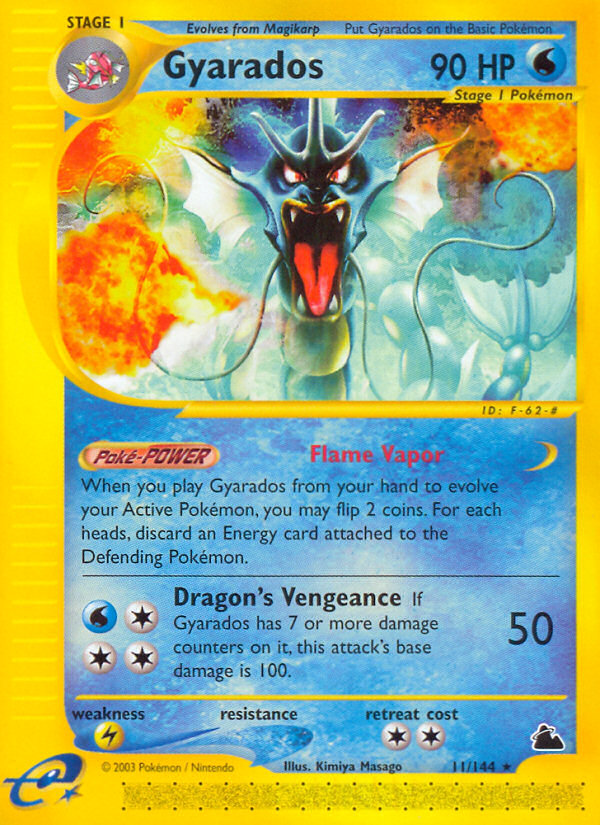 Gyarados - Pokémon TCG Card