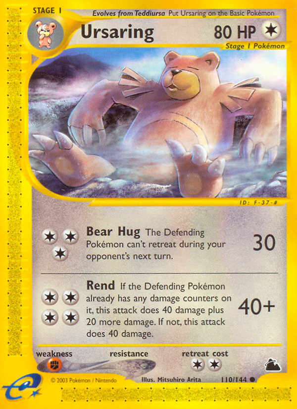 Ursaring - Pokémon TCG Card