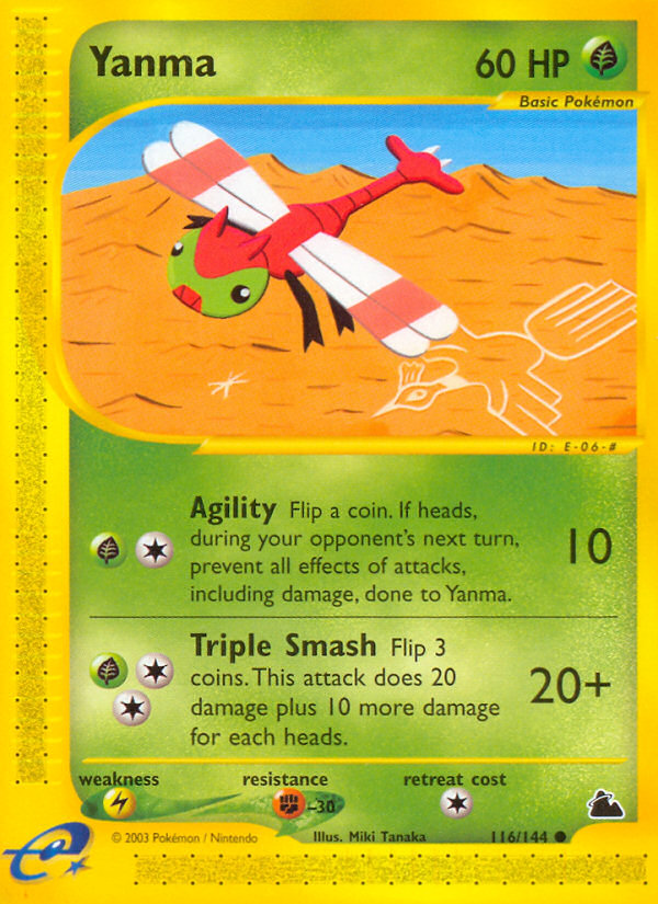 Yanma - Pokémon TCG Card