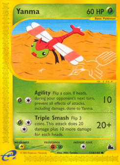 Yanma - pokemon TCG Card