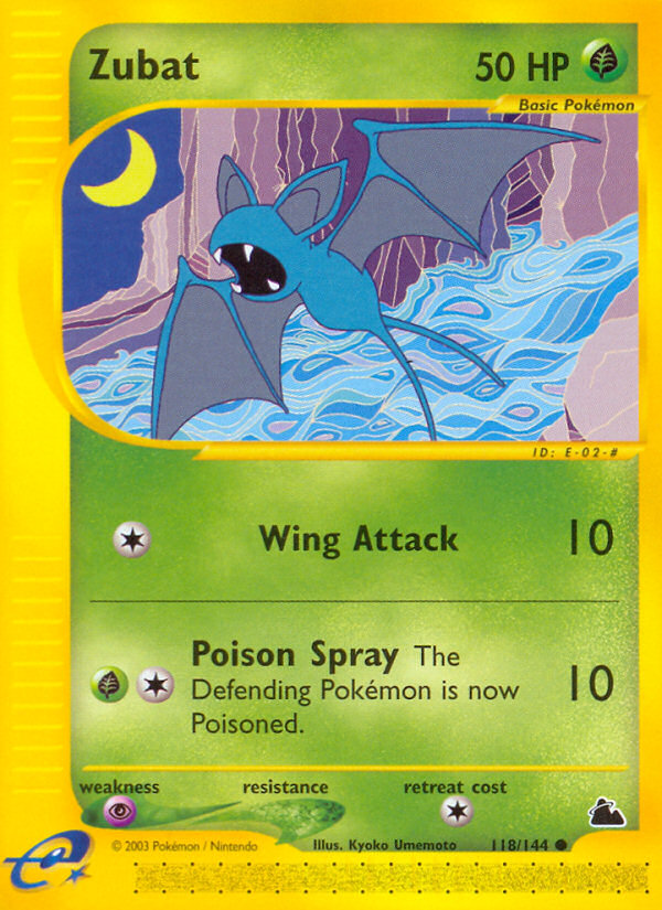 Zubat - Pokémon TCG Card
