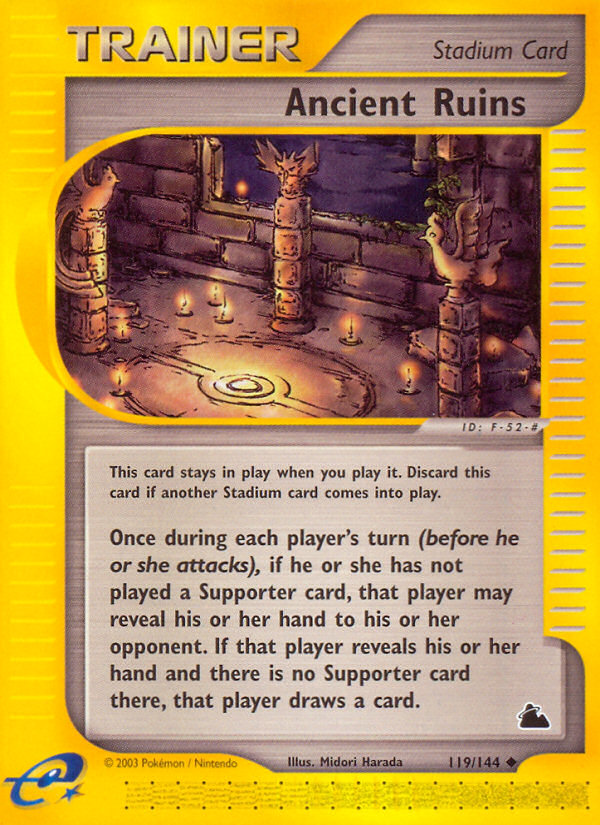 Ancient Ruins - Pokémon TCG Card