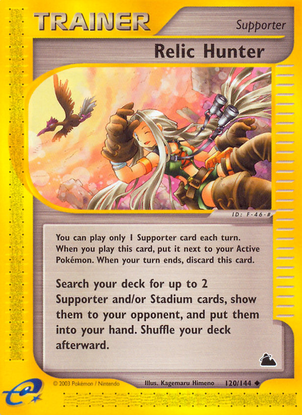 Relic Hunter - Pokémon TCG Card