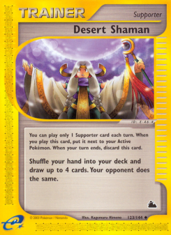 Desert Shaman - pokemon TCG Card
