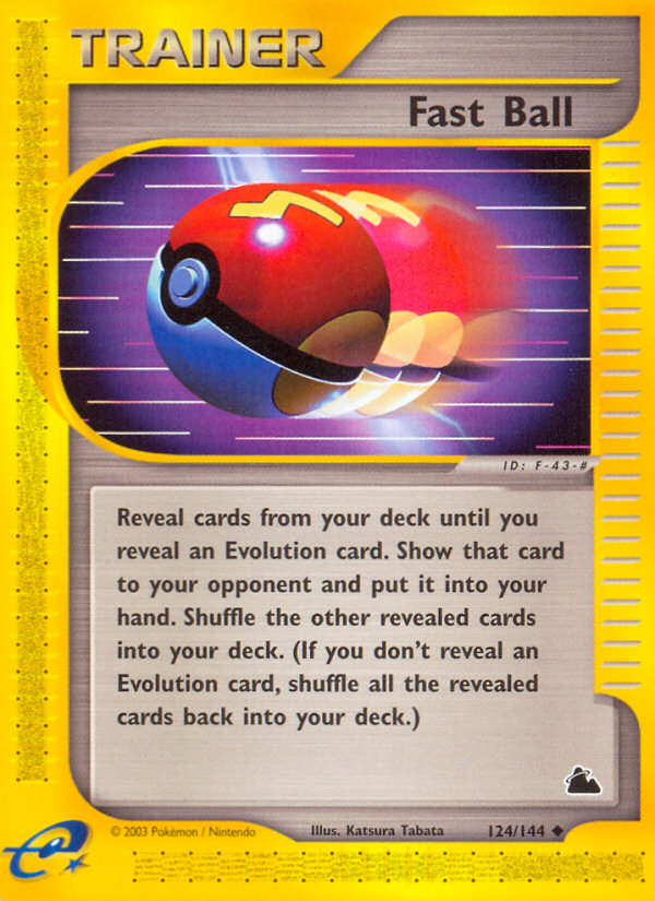 Fast Ball - Pokémon TCG Card