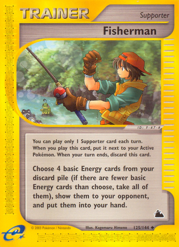 Fisherman - Pokémon TCG Card