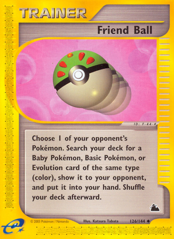 Friend Ball - Pokémon TCG Card