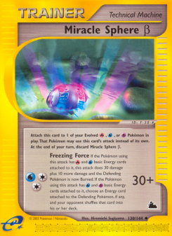 Miracle Sphere Beta - pokemon TCG Card