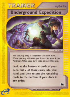 Underground Expedition - pokemon TCG Card