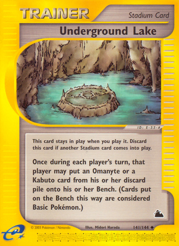 Underground Lake - Pokémon TCG Card