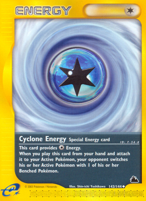Cyclone Energy - Pokémon TCG Card