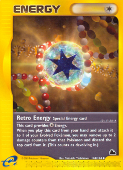 Retro Energy - pokemon TCG Card
