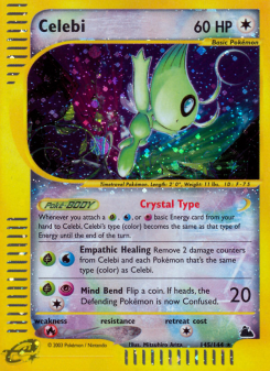 Celebi - pokemon TCG Card