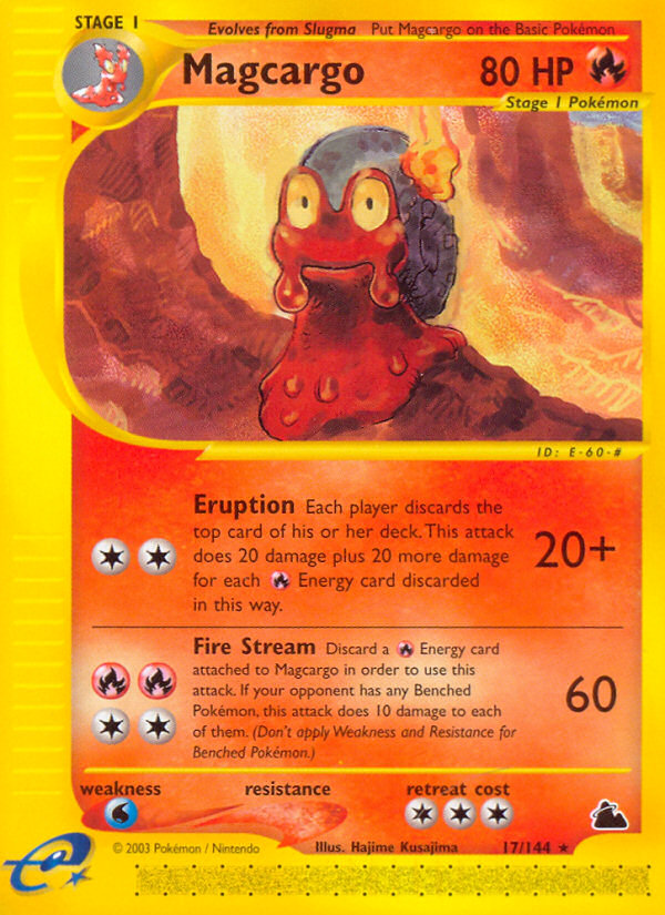 Magcargo - Pokémon TCG Card