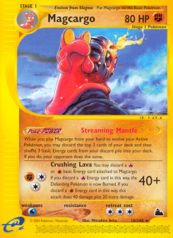 Magcargo - pokemon TCG Card