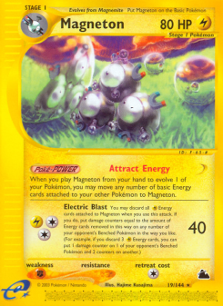Magneton - pokemon TCG Card