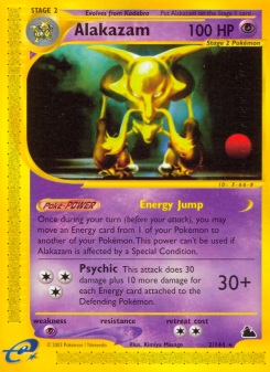 Alakazam - pokemon TCG Card