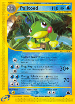 Politoed - pokemon TCG Card