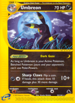 Umbreon - pokemon TCG Card