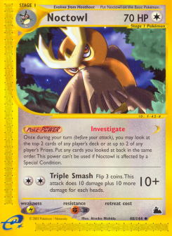 Noctowl - pokemon TCG Card
