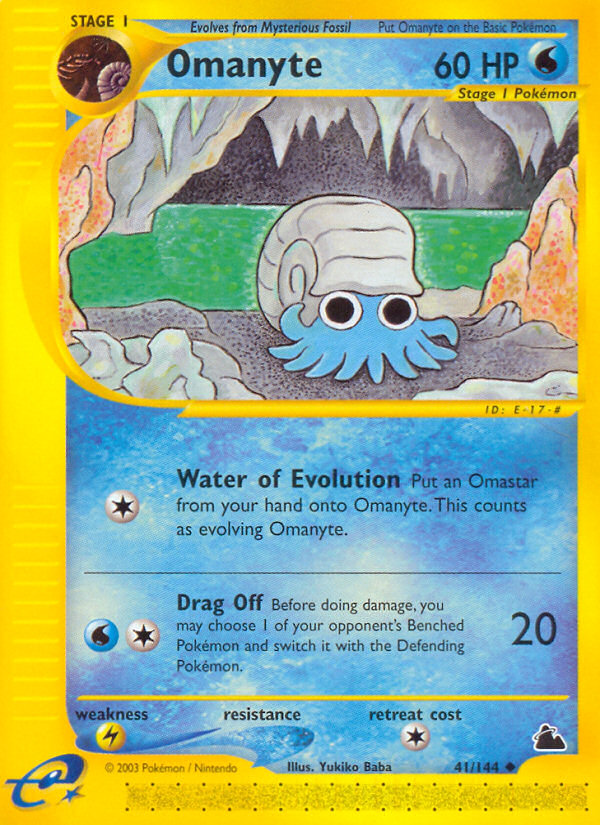 Omanyte - Pokémon TCG Card