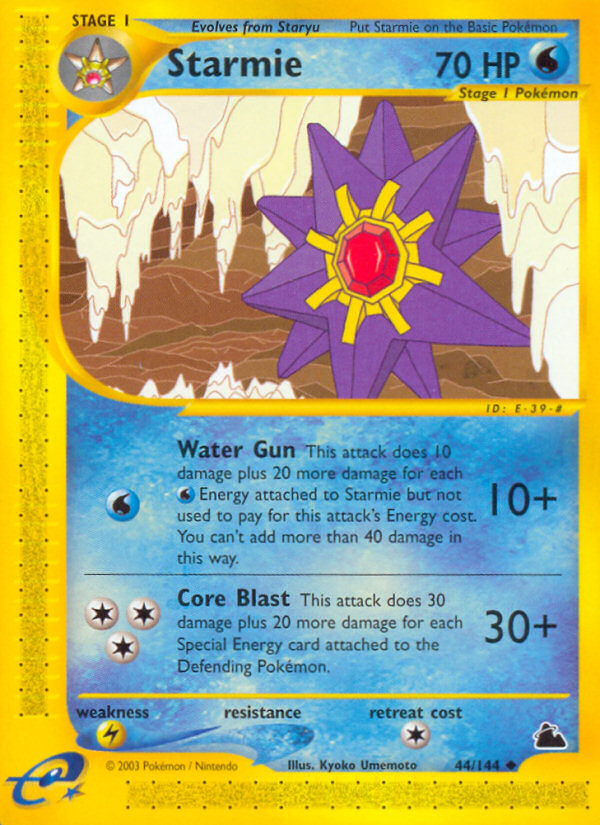 Starmie - Pokémon TCG Card