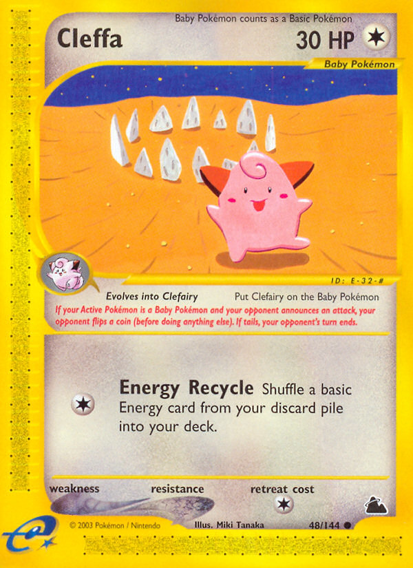 Cleffa - Pokémon TCG Card