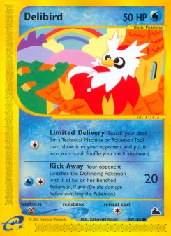 Delibird - pokemon TCG Card