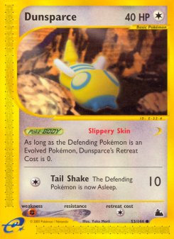 Dunsparce - pokemon TCG Card