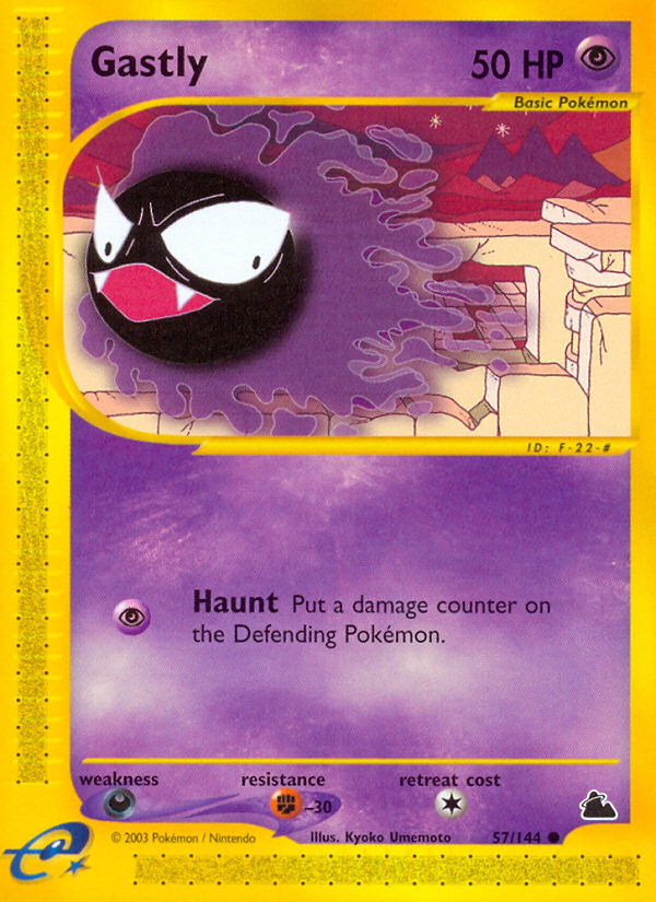 Gastly - Pokémon TCG Card
