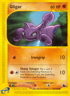 Gligar - pokemon TCG Card