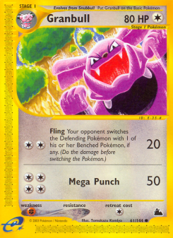 Granbull - pokemon TCG Card