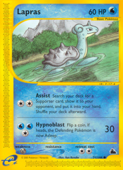 Lapras - pokemon TCG Card