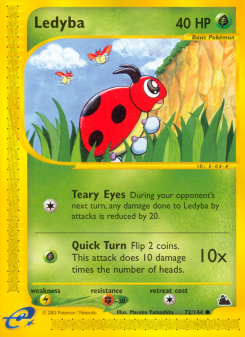 Ledyba - pokemon TCG Card