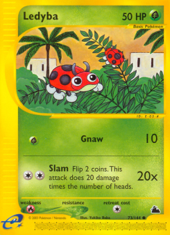 Ledyba - pokemon TCG Card