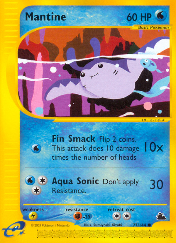 Mantine - Pokémon TCG Card