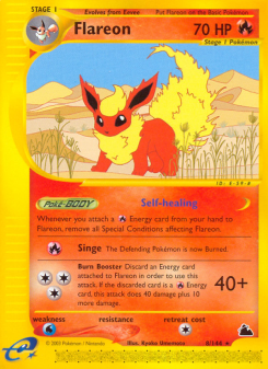 Flareon - pokemon TCG Card