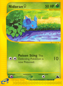 Nidoran♀ - pokemon TCG Card
