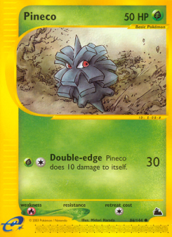 Pineco - pokemon TCG Card