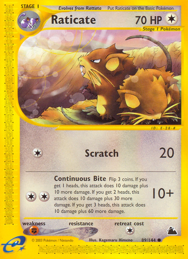 Raticate - Pokémon TCG Card