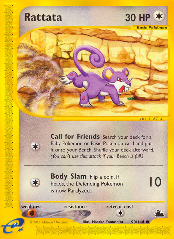 Rattata - Pokémon TCG Card