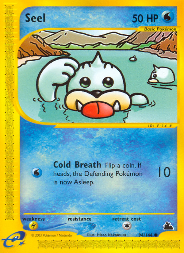 Seel - Pokémon TCG Card