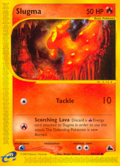 Slugma - pokemon TCG Card