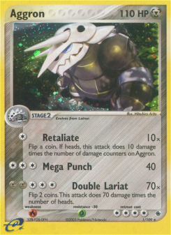 Aggron - pokemon TCG Card