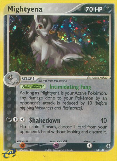 Mightyena - Pokémon TCG Card